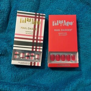 Red Aspen Nail Dashes - Red